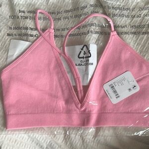 Free People Pink Bralette